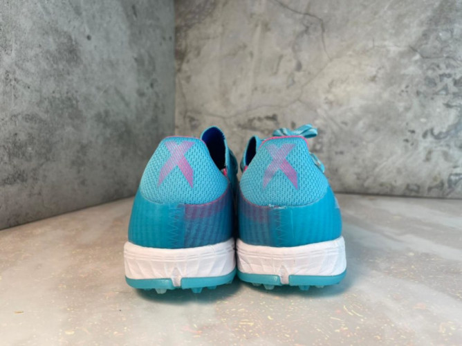 Сороконожки (Шиповки) adidas X Speedflow. TF голубые