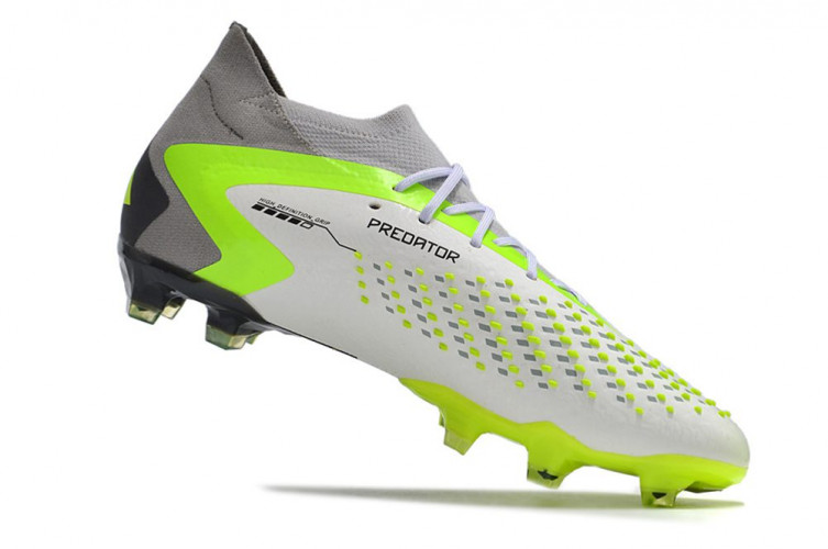 Бутсы Adidas Predator accuracy.1 FG серый/желтый