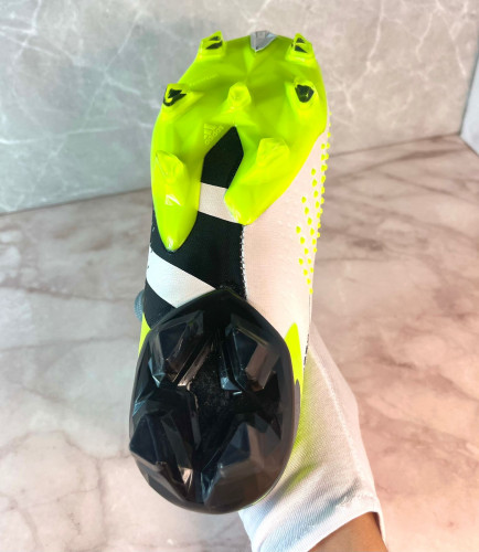 Бутсы Adidas Predator accuracy.1 FG серый/желтый