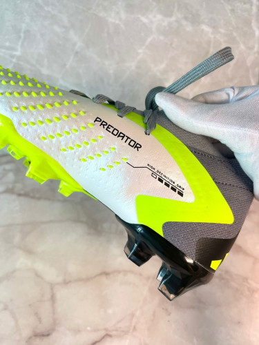 Бутсы Adidas Predator accuracy.1 FG серый/желтый