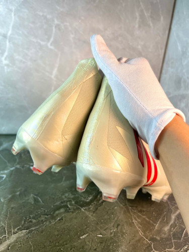 Бутсы Adidas Predator EDGE GEOMETRIC.1 FG белый/красный