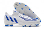Бутсы Adidas Predator EDGE GEOMETRIC.1 FG белый/синий