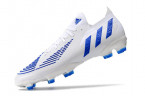Бутсы Adidas Predator EDGE GEOMETRIC.1 FG белый/синий
