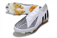 Бутсы Adidas Predator EDGE GEOMETRIC.1 FG белый/черный