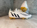 Бутсы Adidas Predator EDGE GEOMETRIC.1 FG белый/черный