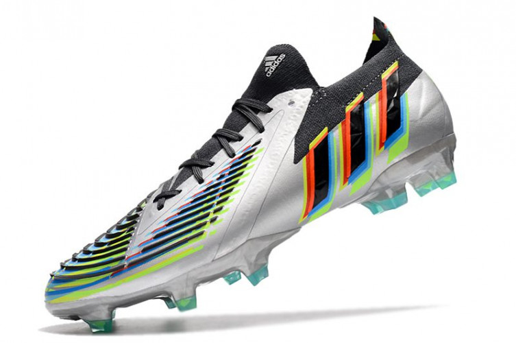 Бутсы Adidas Predator Edge.1 FG. серые