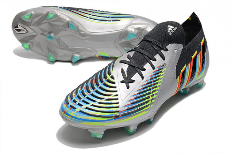 Бутсы Adidas Predator Edge.1 FG. серые