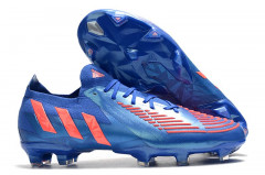 Бутсы Adidas Predator Edge.1 FG. синий/красный
