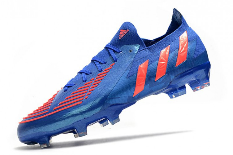 Бутсы Adidas Predator Edge.1 FG. синий/красный