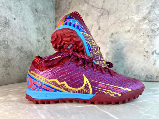 Сороконожки (шиповки) Nike Air Zoom Mercurial Vapor XV Elite бордовые