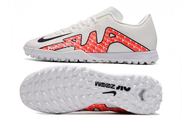 Сороконожки (Шиповки) Nike Air Zoom Mercurial Vapor- XV Pro TF белый/красный