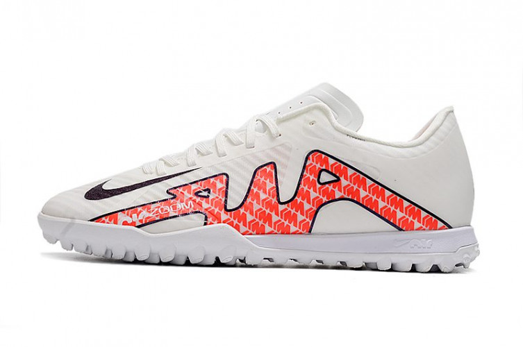 Сороконожки (Шиповки) Nike Air Zoom Mercurial Vapor- XV Pro TF белый/красный