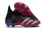 Бутсы Adidas Predator Freak + FG черный/бордовый