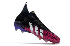 Бутсы Adidas Predator Freak + FG черный/бордовый