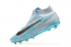 Бутсы Nike Phantom GX Elite FG голубые