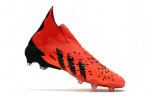 Бутсы Adidas Predator Freak + FG красный/чёрный