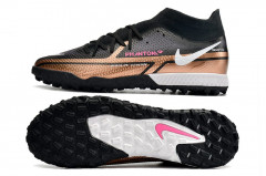 Сороконожки (Шиповки) Nike Phantom GT Pro TF чёрный/золотой