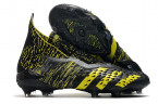 Бутсы Adidas Predator Freak + FG чёрный/жёлтый