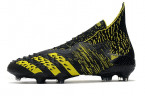 Бутсы Adidas Predator Freak + FG чёрный/жёлтый