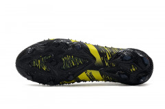 Бутсы Adidas Predator Freak + FG чёрный/жёлтый