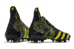 Бутсы Adidas Predator Freak + FG чёрный/жёлтый