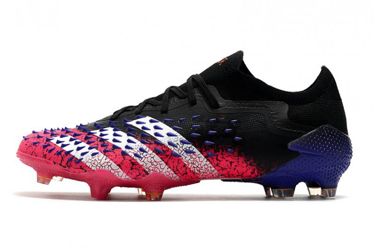 Бутсы Adidas Predator Freak.1 FG бордовый/чёрный