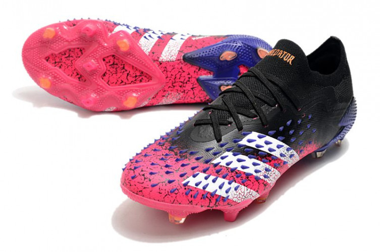 Бутсы Adidas Predator Freak.1 FG бордовый/чёрный