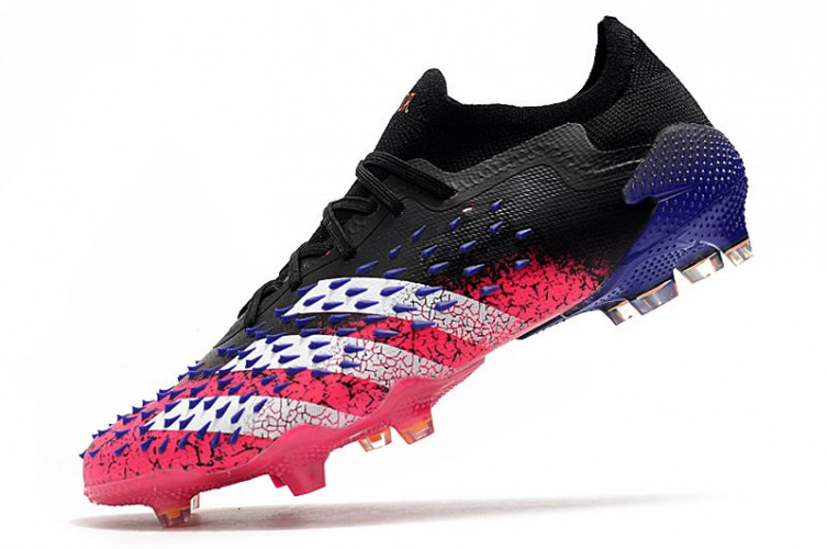 Бутсы Adidas Predator Freak.1 FG бордовый/чёрный