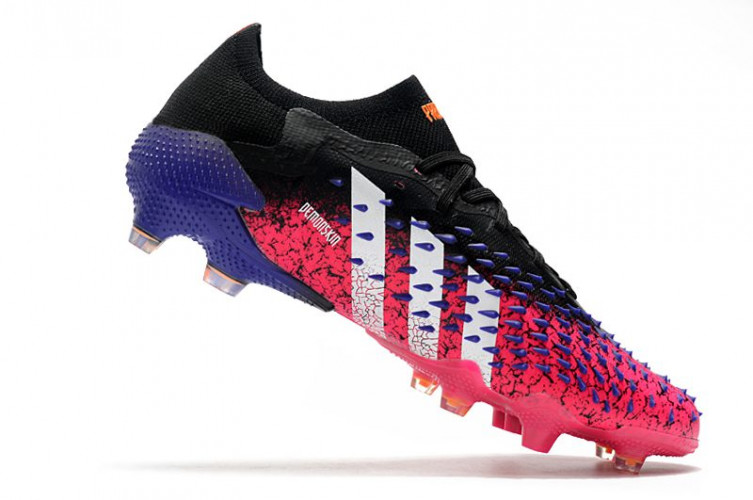 Бутсы Adidas Predator Freak.1 FG бордовый/чёрный