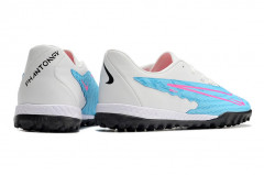 Сороконожки (Шиповки) Nike Phantom GX Academy TF голубой/белый