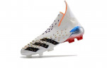 Бутсы Adidas Predator Freak+ FG белые