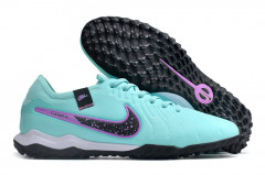Сороконожки (Шиповки) Nike Tiempo Legend X Elite TF бирюзовый/сиреневый