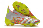 Бутсы Adidas Predator Freak+ FG желтые