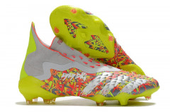 Бутсы Adidas Predator Freak+ FG желтые