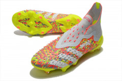 Бутсы Adidas Predator Freak+ FG желтые