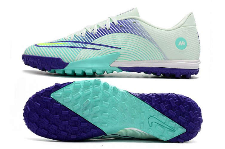 Сороконожки (Шиповки) Nike Vapor 14 Academy TF зеленый/синий