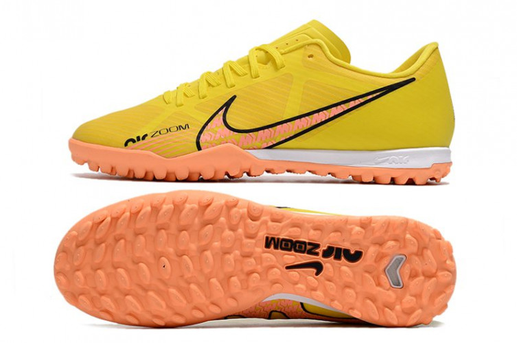 Сороконожки (Шиповки) Nike Vapor- XV Academy TF желтые