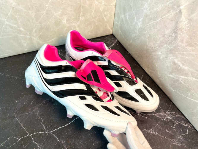 Бутсы adidas Predator Precision+ FG белый/черный