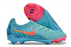 Бутсы Nike Phantom GX II Elite LV8 FG зеленые/голубые