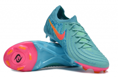 Бутсы Nike Phantom GX II Elite LV8 FG зеленые/голубые