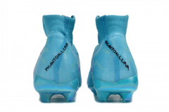 Бутсы Nike Phantom Luna Elite FG голубые