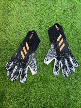 Вратарские перчатки Adidas чёрные