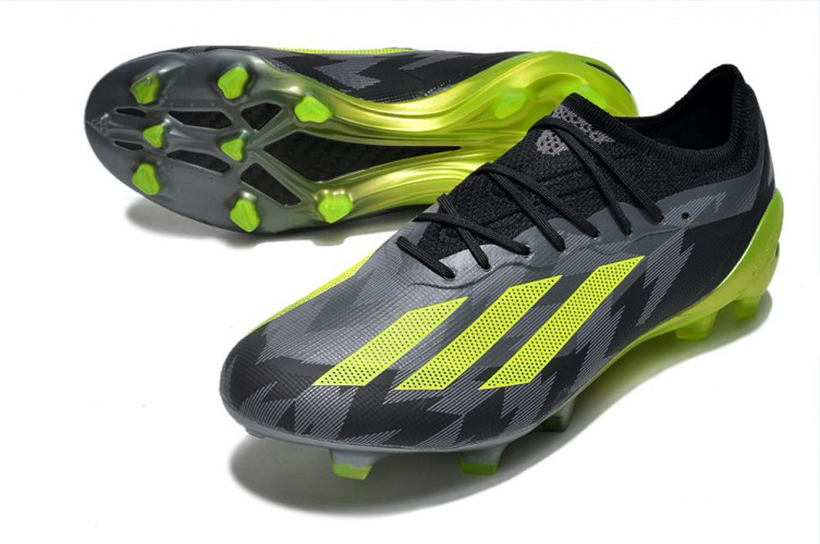 Бутсы Adidas X 23 Crazyfast.1 FG чёрный/жёлтый