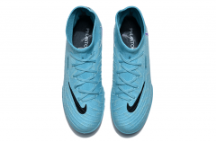 Бутсы Nike Phantom Luna Elite TF голубые