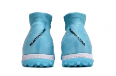 Бутсы Nike Phantom Luna Elite TF голубые