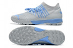 Сороконожки (Шиповки) Puma Future Z 1.3 Teazer TF серый/голубой