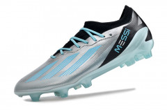 Бутсы Adidas X Crazyfast Messi.1 FG голубой/серебряный