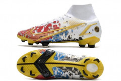 Бутсы Nike Superfly 8 Elite FG белый/красный/золото