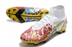 Бутсы Nike Superfly 8 Elite FG белый/красный/золото