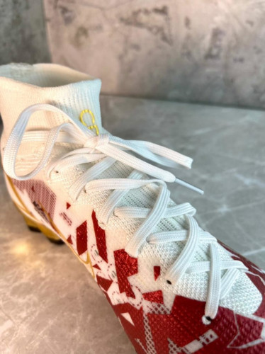 Бутсы Nike Superfly 8 Elite FG белый/красный/золото